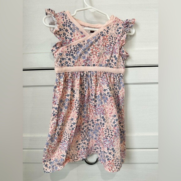 Tea Collection Other - Tea Collection floral wrap dress size 18-24 months